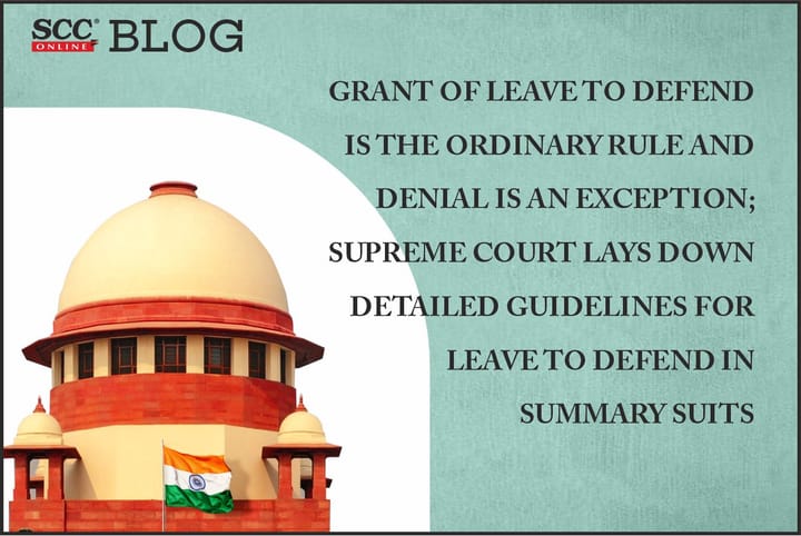 In absence of any substantial defence made out by defendant to defend suit, mere illusory averments would not be sufficient to grant leave to defend suit